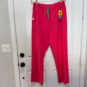 Carhartt Bright Red Women's scrubs